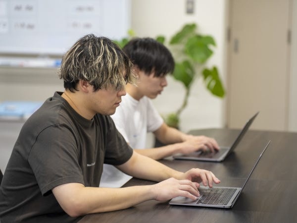 少しずつ成長できる環境。未経験でも安心のフォロー体制。