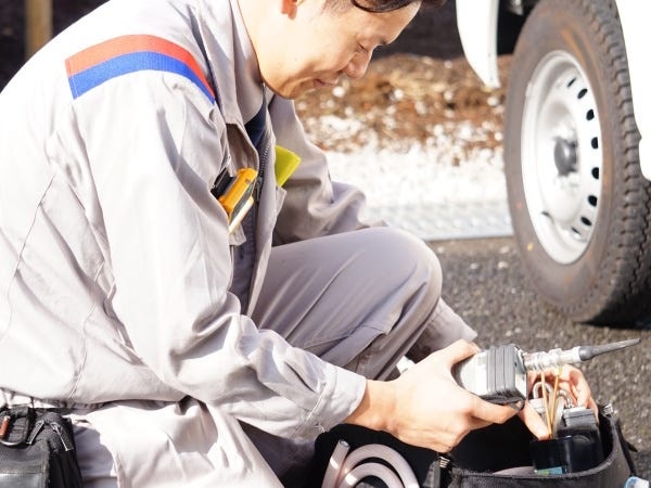 未経験歓迎！ガスの定期保安点検スタッフ（AT限定可）