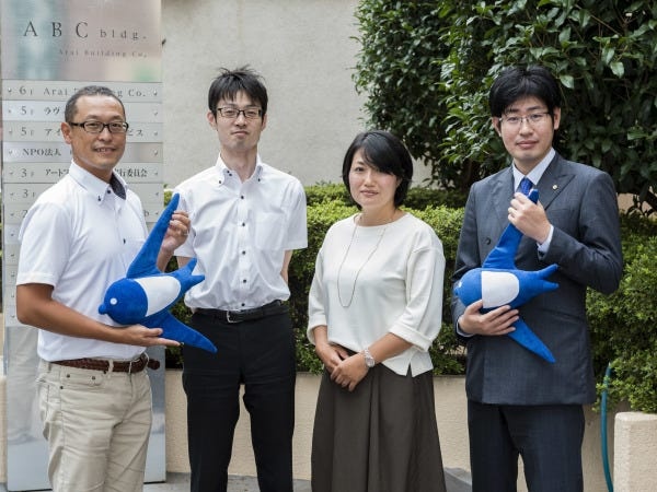 一緒に働くメンバーの一部です