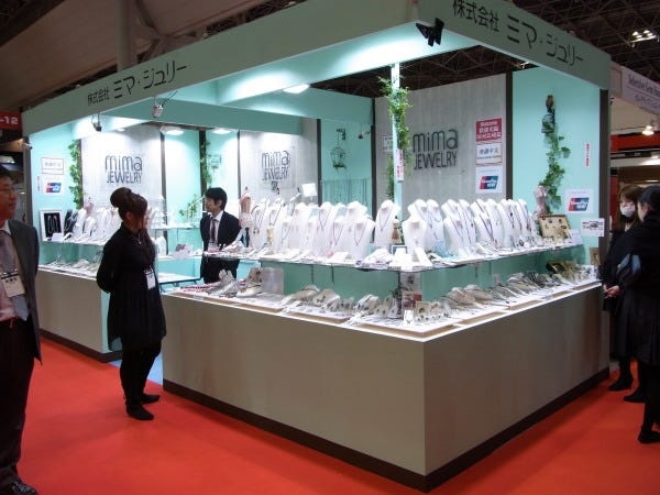 IJT国際宝飾展風景