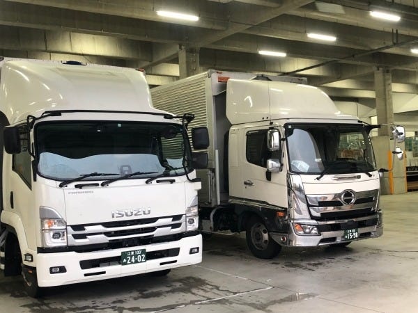 4tトラックでのルート配送ドライバー（中型自動車運転免許・学歴不問）