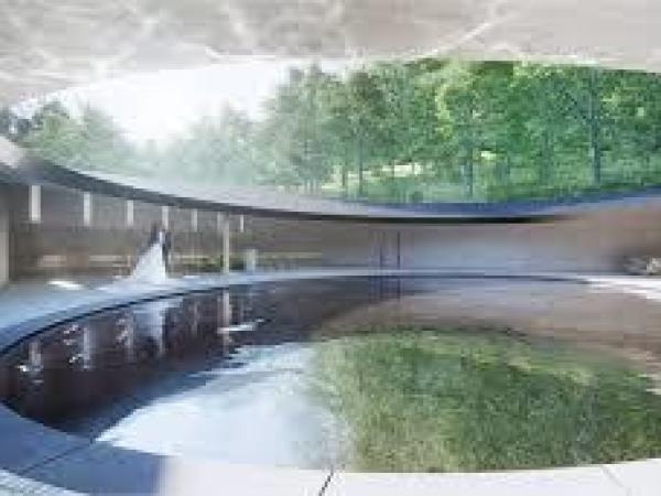 オープニング後の新しい会場で！