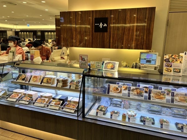 銀座三越内：懐石料理店での販売スタッフ（未経験歓迎）