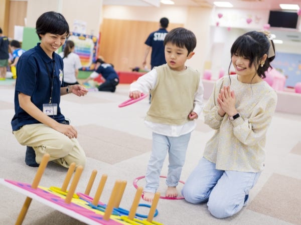 キッズパークのフロアスタッフ募集！子どもたちの笑顔を創るお仕事