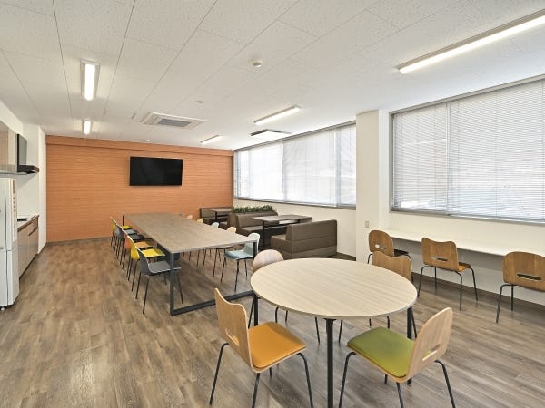 食事・休憩時の憩いのスペース