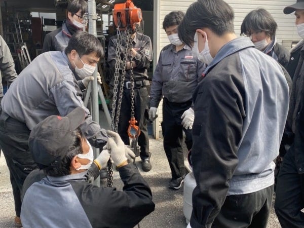 東芝エレベータ主催の勉強会や研修を実施しているので未経験でも安心です！