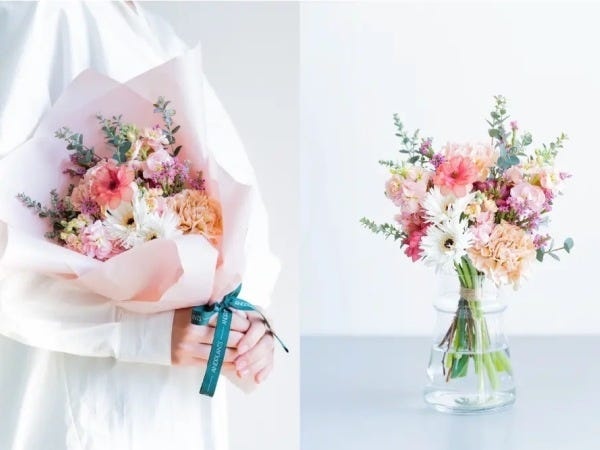 素敵なブーケやアレンジメントを制作します。