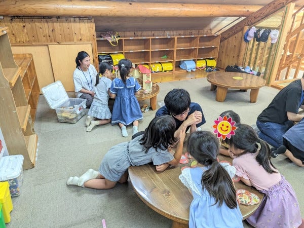 室内活動の様子です。