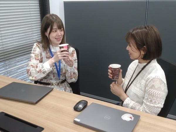 オフィスにはコーヒーメーカーも♪