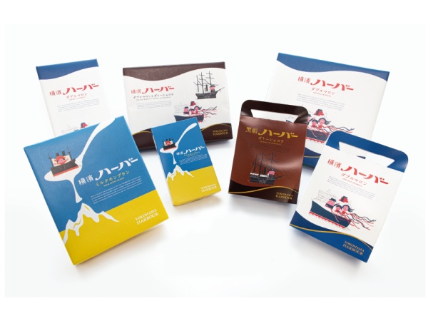 横浜のお土産のパッケージも製造しています。