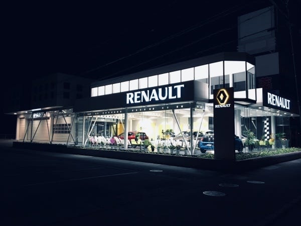 1990年会社設立以来、イタリア車、フランス車の正規ディーラーを主軸に現在は、ルノー・アルピーヌ正規ディーラーとして新車、中古車販売を行う