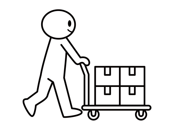 スピーディかつ丁寧に大切な商品を運んでください。
