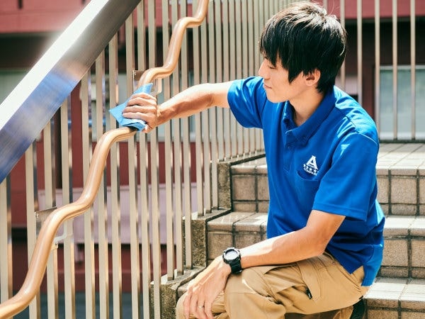 清掃スタッフ・アパートの共用部清掃スタッフ