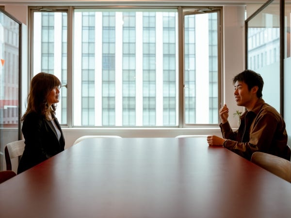 一緒に働くコーチは、自己分析についての相談等のコーチング的要素の高い面談や、ESのアドバイス、模擬面接など多岐にわたり対応しています