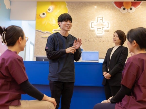 休診時間には午前の振り返りや、午後に向けての申し送りなどを行います。