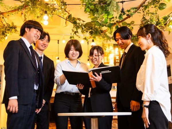 若い社員が多く、チーム一丸となって仕事を進めていきます。