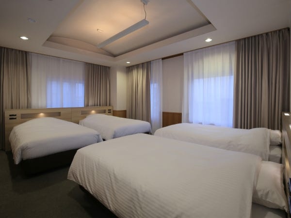 2025年6月に227室の内、175室をリニューアルし、内2室は5名様さから8名様が宿泊できるファミリールームです