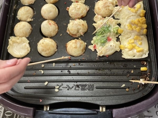 たこ焼きイベントも時々します。