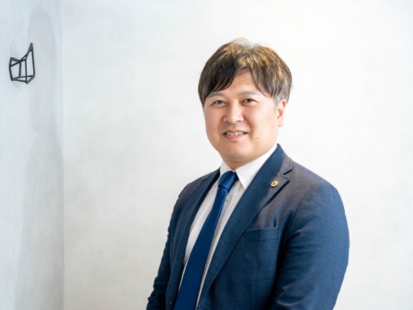 弊社代表の齋藤です。とても温和な方です。