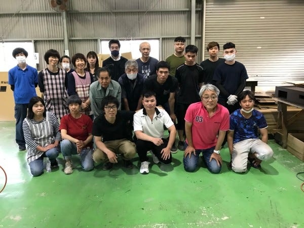 一緒に働くメンバーです！