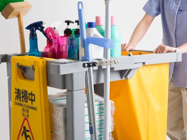 清潔な空間づくりに挑戦！清掃のスキルもUPします。