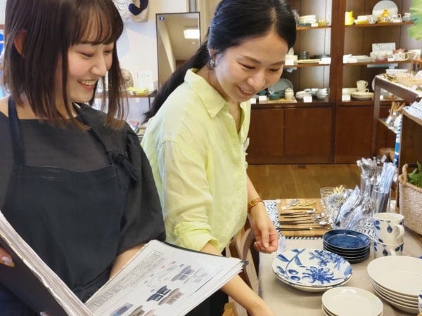 雑貨販売が未経験でも大丈夫♪先輩スタッフが丁寧にサポートします。