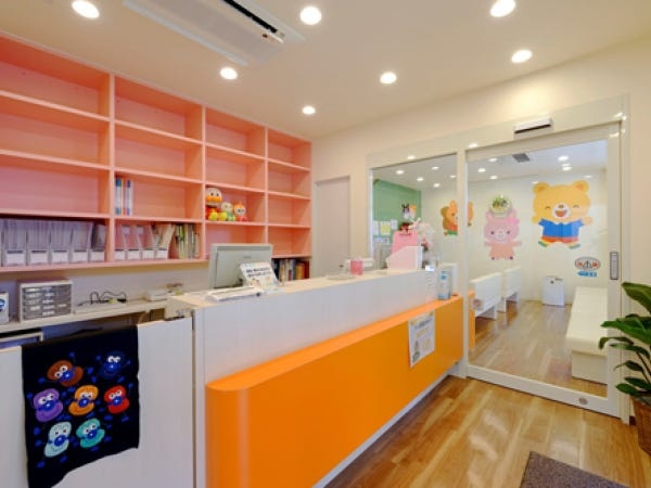 ☆受付☆子ども達が不安にならないように笑顔で迎えてください。