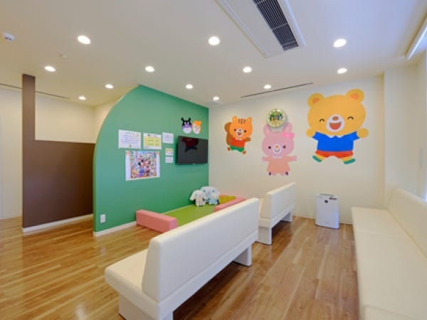 ☆待合室☆待合室にはキッズルームがあります。