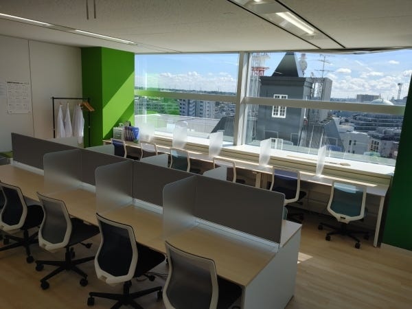 障がい者向けシェアオフィス「マイワークス」を併設しています。