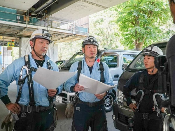 橋梁工事・経験者