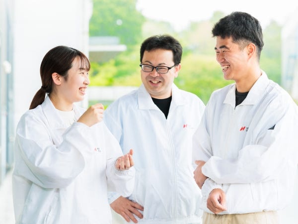 一緒に働くメンバーです！和気あいあいとした雰囲気があります