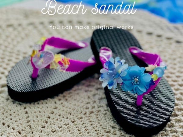 沖縄発サンダルデコ