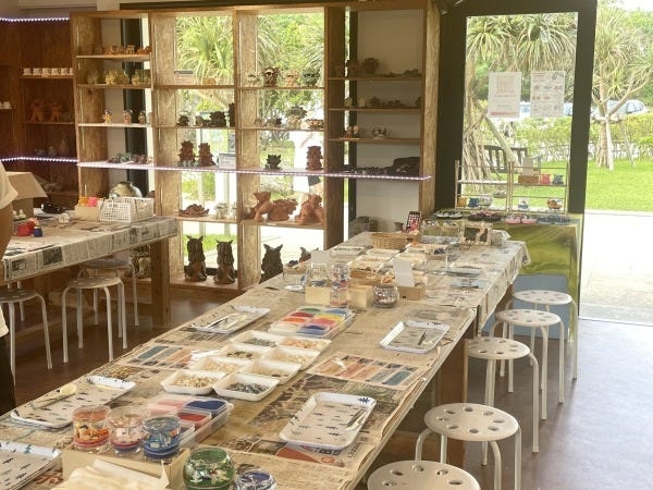 工房内はとても広くて快適な空間