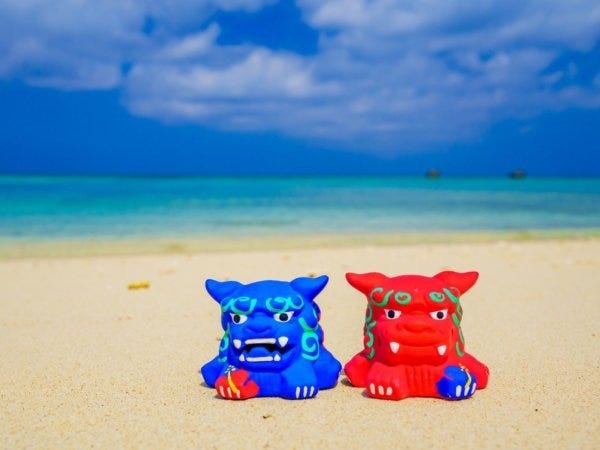 絵付けシーサー・キャニスター作りが人気です。