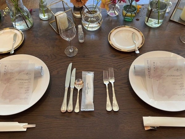 使用するカトラリー