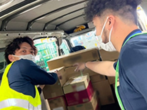 配車スタッフ・Amazon委託配送を担う会社での配車管理・営業（転勤なし・第二新卒歓迎）