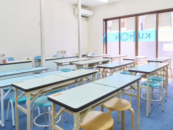 勤務いただく教室です。明るく快適に働くことができます！