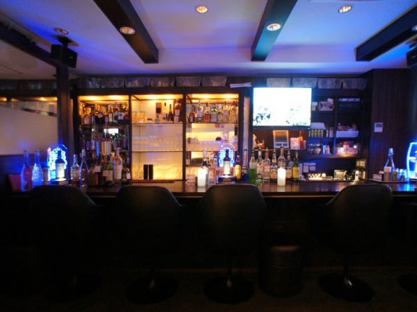 北新地の隠れ家Barです。