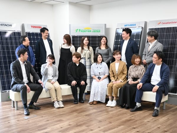 営業・次世代エネルギーのソリューション営業・正社員（普通自動車免許・AT可）