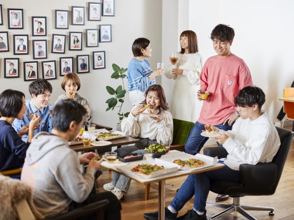 Makipでは部署を横断して、毎月【締め会】を行っています。もちろんアルバイトスタッフも参加OK