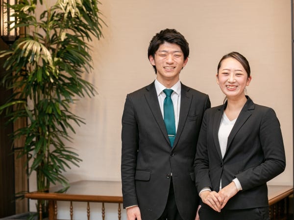 一緒に働くスタッフです。若手スタッフ中心の会社ですので、気軽に話しかけてくださいね！