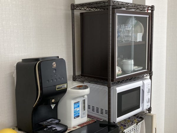 オフィス内観：無料カフェスペース充実しています。