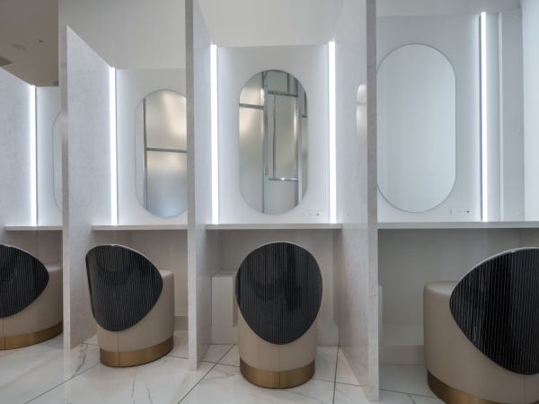 パウダールームも完備です。