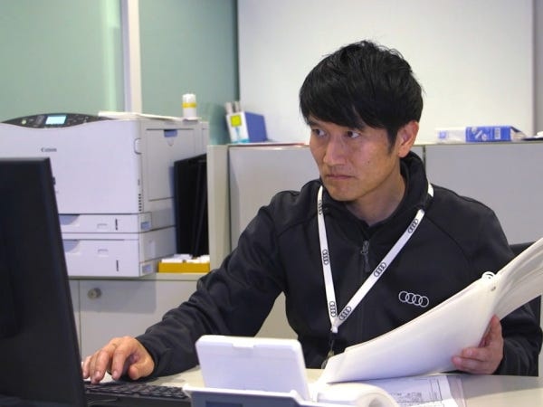 整備受付事務職（普通自動車運転免許・AT限定不可）