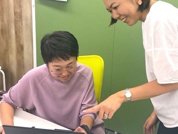 あなたと一緒に働くメンバーです。困ったことがあれば何でも相談してくださいね！