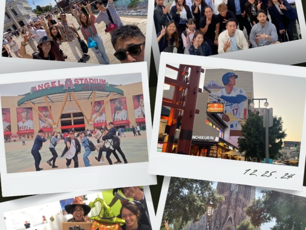 2023年、2024年アメリカ研修！大谷翔平選手を応援！これからも海外研修を実施予定です。