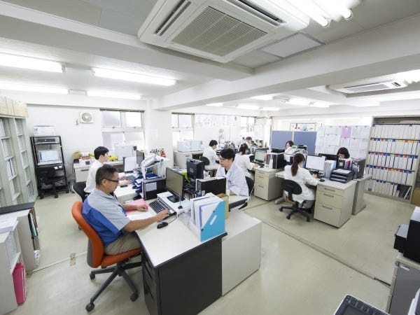 本社9Fオフィス風景(1)                 こちらがあなたの職場です！