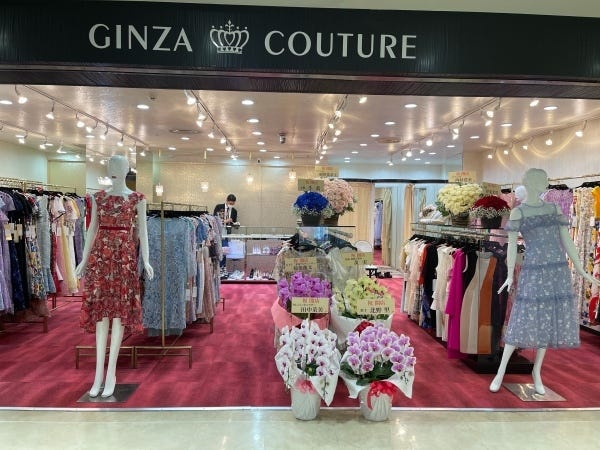 販売スタッフ・銀座で人気のドレスショップの接客