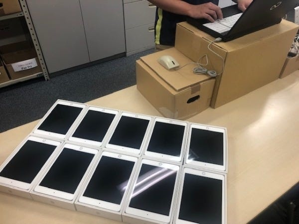 スマホ設定スタッフ・スマホのキッティングスタッフ