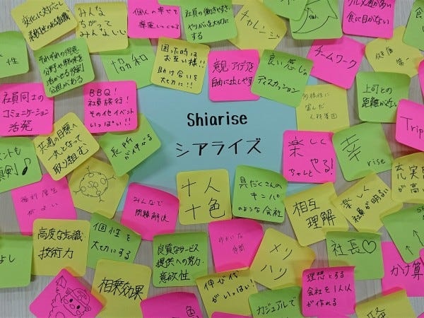 社員が書いた、シアライズのイメージです。是非見てみてください♪